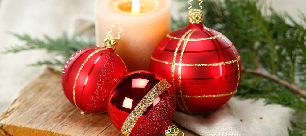 Besondere Weihnachtskugeln